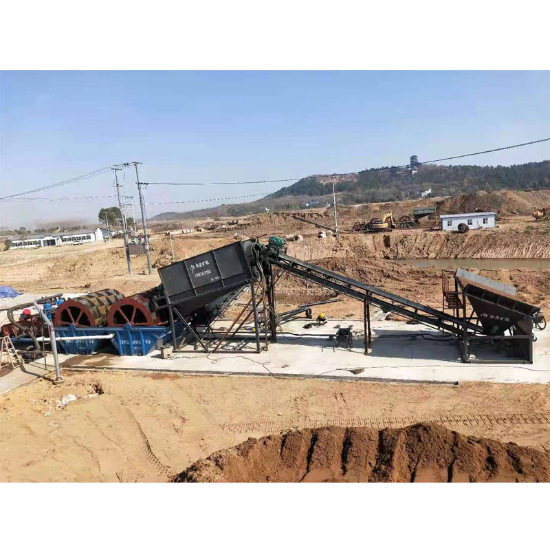 大型轮式洗沙机